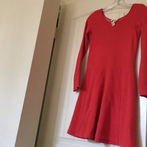 Red H&M girls dress